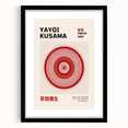 Maximalist Wall Art - Dynamic Spiral Design by Yayoi Kusama | Bold Decor