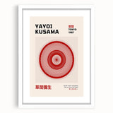 Maximalist Wall Art - Dynamic Spiral Design by Yayoi Kusama | Bold Decor