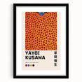 Maximalist Wall Art - Infinity Nets Design by Yayoi Kusama | Bold Decor