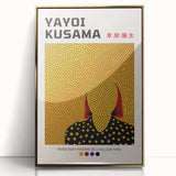 Maximalist Wall Art - Polka Dot Face Design by Yayoi Kusama | Bold Decor