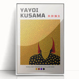 Maximalist Wall Art - Polka Dot Face Design by Yayoi Kusama | Bold Decor