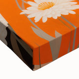 Maximalist Wall Art: Eclectic Bold Portrait with Floral Patterns