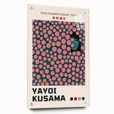 Maximalist Wall Art - Polka Dot Portrait by Yayoi Kusama | Bold Decor