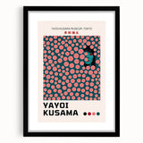 Maximalist Wall Art - Polka Dot Portrait by Yayoi Kusama | Bold Decor