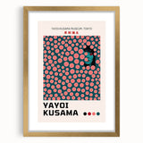 Maximalist Wall Art - Polka Dot Portrait by Yayoi Kusama | Bold Decor