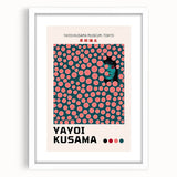 Maximalist Wall Art - Polka Dot Portrait by Yayoi Kusama | Bold Decor
