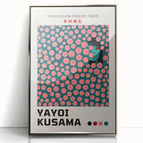 Maximalist Wall Art - Polka Dot Portrait by Yayoi Kusama | Bold Decor