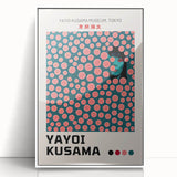 Maximalist Wall Art - Polka Dot Portrait by Yayoi Kusama | Bold Decor
