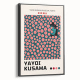 Maximalist Wall Art - Polka Dot Portrait by Yayoi Kusama | Bold Decor