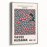 Maximalist Wall Art - Polka Dot Portrait by Yayoi Kusama | Bold Decor