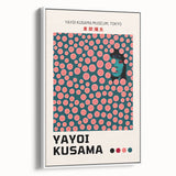 Maximalist Wall Art - Polka Dot Portrait by Yayoi Kusama | Bold Decor