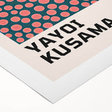 Maximalist Wall Art - Polka Dot Portrait by Yayoi Kusama | Bold Decor