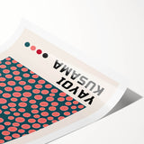 Maximalist Wall Art - Polka Dot Portrait by Yayoi Kusama | Bold Decor