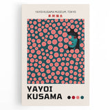 Maximalist Wall Art - Polka Dot Portrait by Yayoi Kusama | Bold Decor