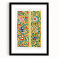 Maximalist Wall Art - Ornate Floral Pattern Design | Bold Home Decor