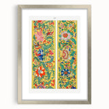 Maximalist Wall Art - Ornate Floral Pattern Design | Bold Home Decor