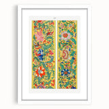 Maximalist Wall Art - Ornate Floral Pattern Design | Bold Home Decor