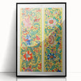 Maximalist Wall Art - Ornate Floral Pattern Design | Bold Home Decor