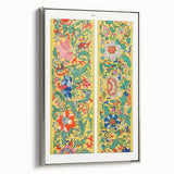 Maximalist Wall Art - Ornate Floral Pattern Design | Bold Home Decor
