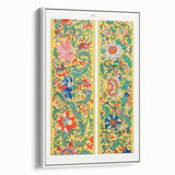 Maximalist Wall Art - Ornate Floral Pattern Design | Bold Home Decor