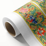 Maximalist Wall Art - Ornate Floral Pattern Design | Bold Home Decor
