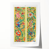 Maximalist Wall Art - Ornate Floral Pattern Design | Bold Home Decor