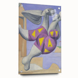 Maximalist Wall Art – Eclectic Bold Decor Featuring Abstract Figures