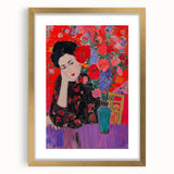 Maximalist Wall Art – Bold Home Decor with Vibrant Floral Expression