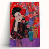 Maximalist Wall Art – Bold Home Decor with Vibrant Floral Expression