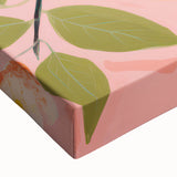 Maximalist Wall Art - Bold Lemon and Floral Design - Vibrant Decor Piece