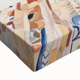 Maximalist Wall Art - Bold Floral Decor with Vibrant Red and Yellow Blooms