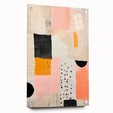 Maximalist Wall Art - Eclectic Abstract Decor with Bold Geometric Patterns