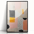 Maximalist Wall Art - Eclectic Abstract Decor with Bold Geometric Patterns