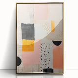 Maximalist Wall Art - Eclectic Abstract Decor with Bold Geometric Patterns