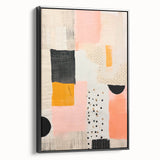 Maximalist Wall Art - Eclectic Abstract Decor with Bold Geometric Patterns