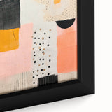 Maximalist Wall Art - Eclectic Abstract Decor with Bold Geometric Patterns