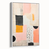 Maximalist Wall Art - Eclectic Abstract Decor with Bold Geometric Patterns