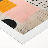 Maximalist Wall Art - Eclectic Abstract Decor with Bold Geometric Patterns