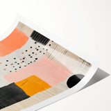 Maximalist Wall Art - Eclectic Abstract Decor with Bold Geometric Patterns