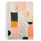 Maximalist Wall Art - Eclectic Abstract Decor with Bold Geometric Patterns
