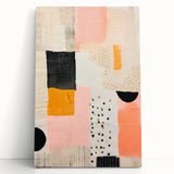 Maximalist Wall Art - Eclectic Abstract Decor with Bold Geometric Patterns