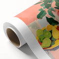 Maximalist Wall Art - Bold Still Life with Fruits and Foliage in Vibrant Colors