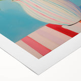 Maximalist Wall Art - Bold Tulip Vase Decor with Vibrant Red and Yellow Hues