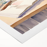 Maximalist Wall Art: Serene Still Life with Books and Flowers – Eclectic Decor