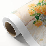 Maximalist Wall Art: Vibrant Still Life with Flowers and Oranges – Eclectic Decor