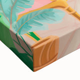 Maximalist Wall Art: Cozy Indoor Scene with Plants and Pink Accents – Eclectic Decor