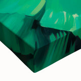 Maximalist Wall Art: Bold Woman in Green and Red for Vibrant Decor