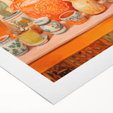 Maximalist Wall Art: Vibrant Cacti and Pottery for Eclectic Home Decor