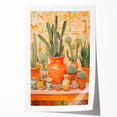 Maximalist Wall Art: Vibrant Cacti and Pottery for Eclectic Home Decor
