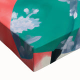 Maximalist Wall Art: Elegant Woman in Green Kimono for Bold Decor